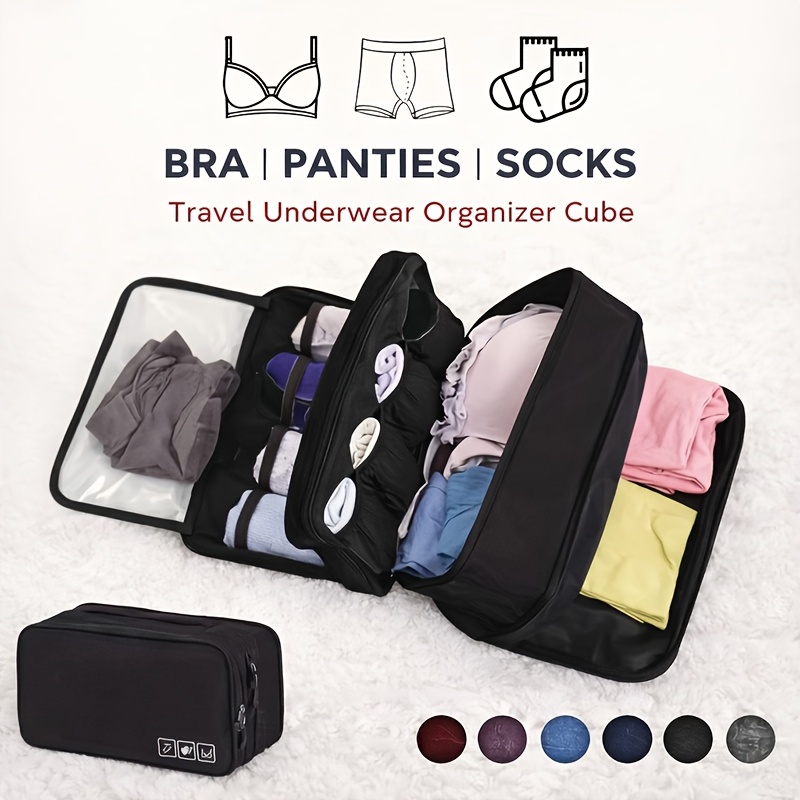 Sock Organizer Tray - 1 borsa pieghevole e portatile per