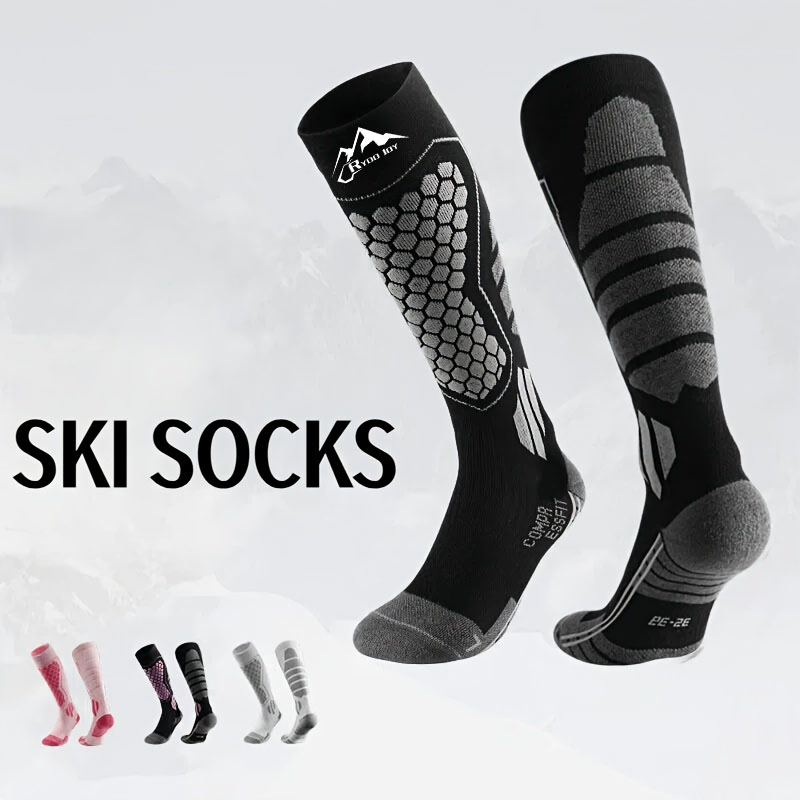 Thermal Sock Winter - Calze da Sci Unisex Rinforzate, Asciugatura