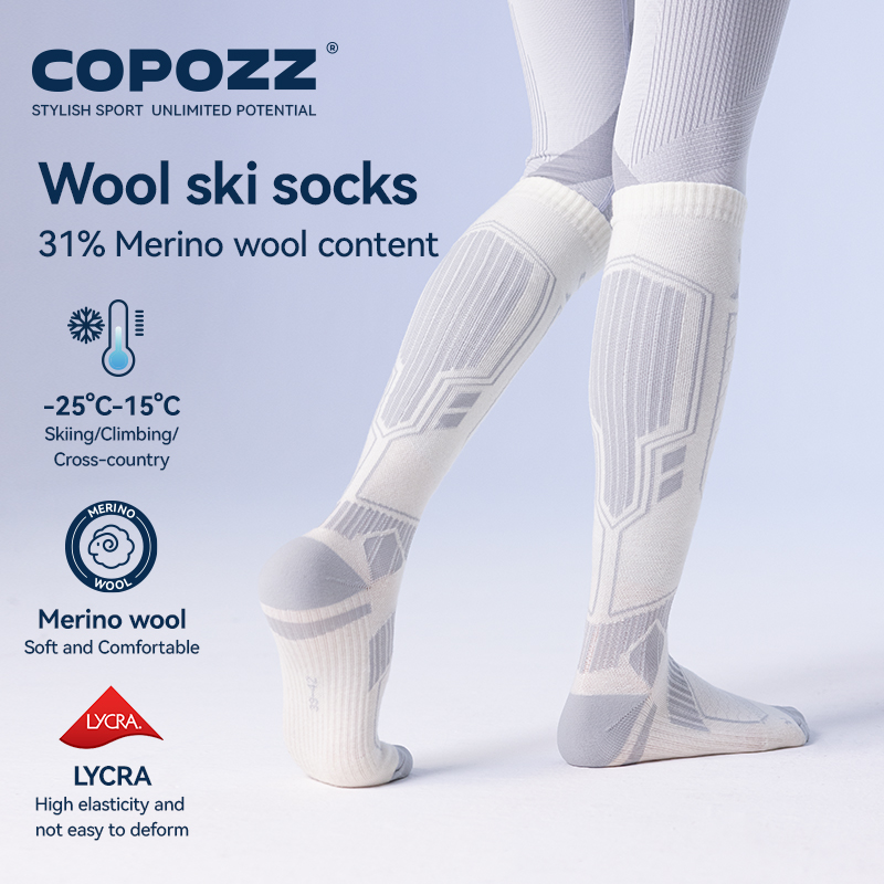 COPOZZ Nuovi calzini da sci in - Thermal Sock Winter recensione e prezzo