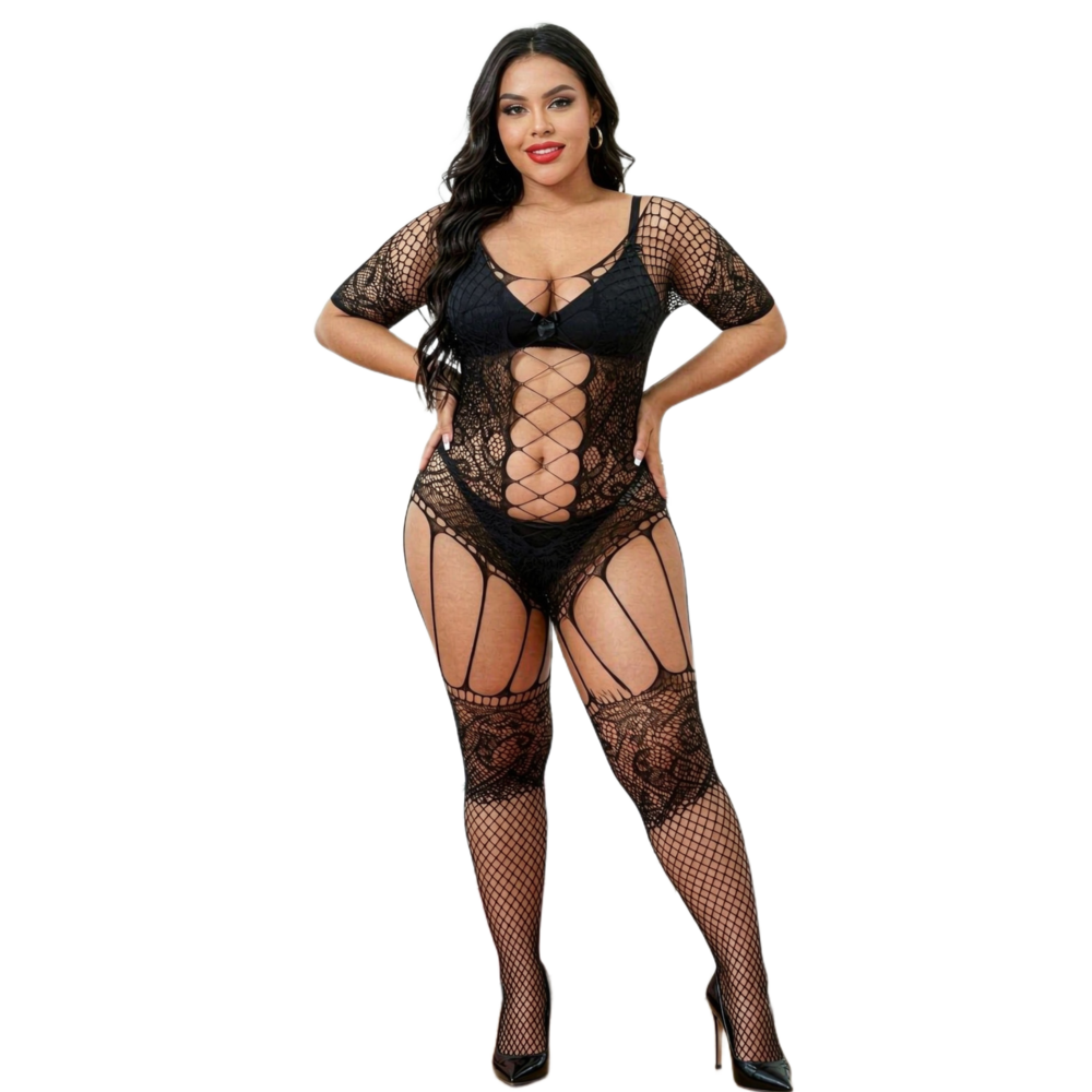 Nuovi body a rete taglie forti - Fishnet Stocking Women recensione e prezzo
